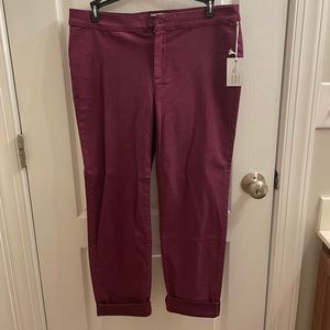 Meritage Purple Tapered Trouser